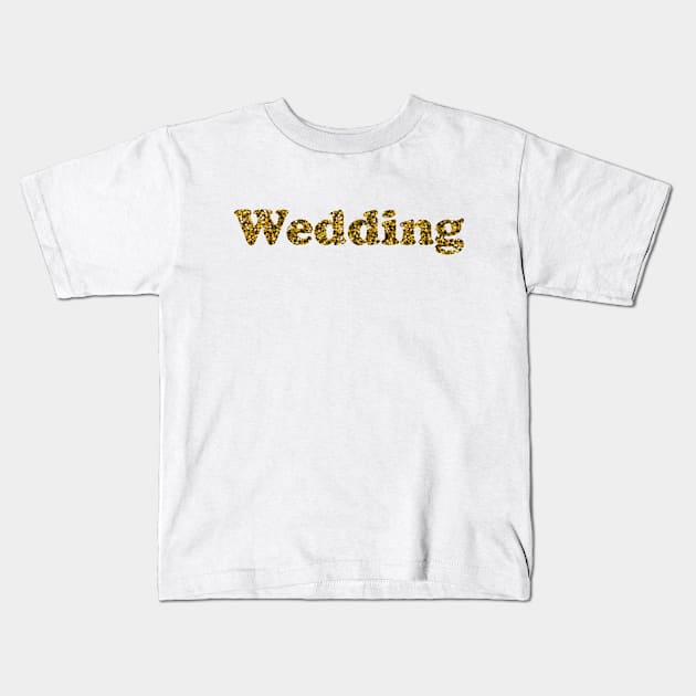 wedding Kids T-Shirt by Olha_Kulbachna